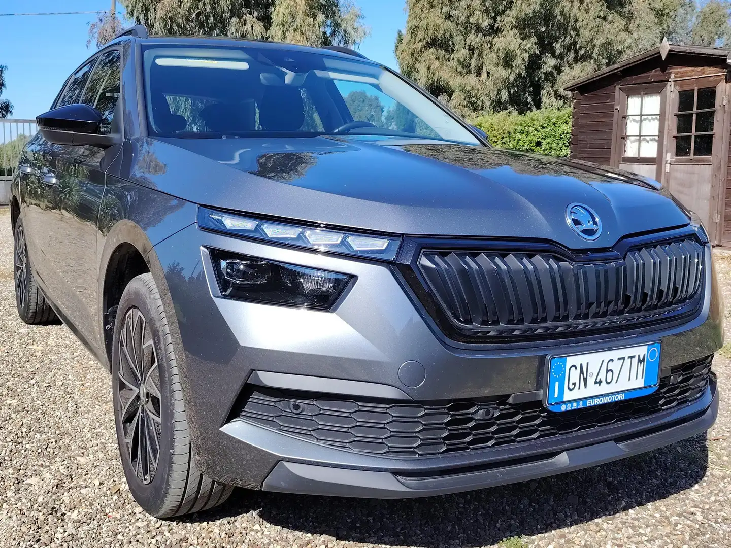 Skoda Kamiq Kamiq 2019 1.0 tsi Black Dots 110cv dsg Argento - 1