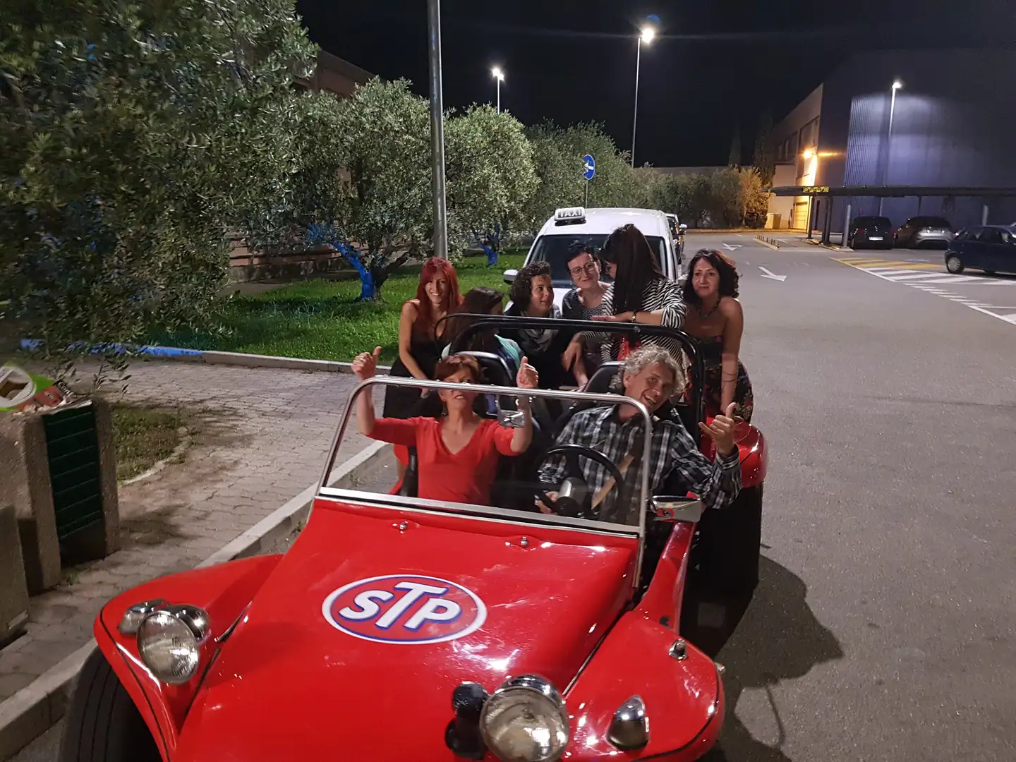 Volkswagen Buggy Puma gatto spyder Красный - 1