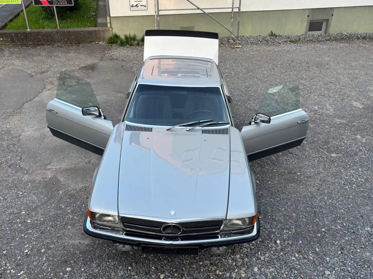Mercedes-Benz 450 SLC 450 5.0**AUTOMATIK**H-KENNZEICHEN**TÜV NEU** Gri - 1