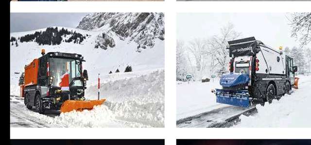 Imagine Alții Aebi SCHMIDT Swingo Compact 200+ Strassenreiniger