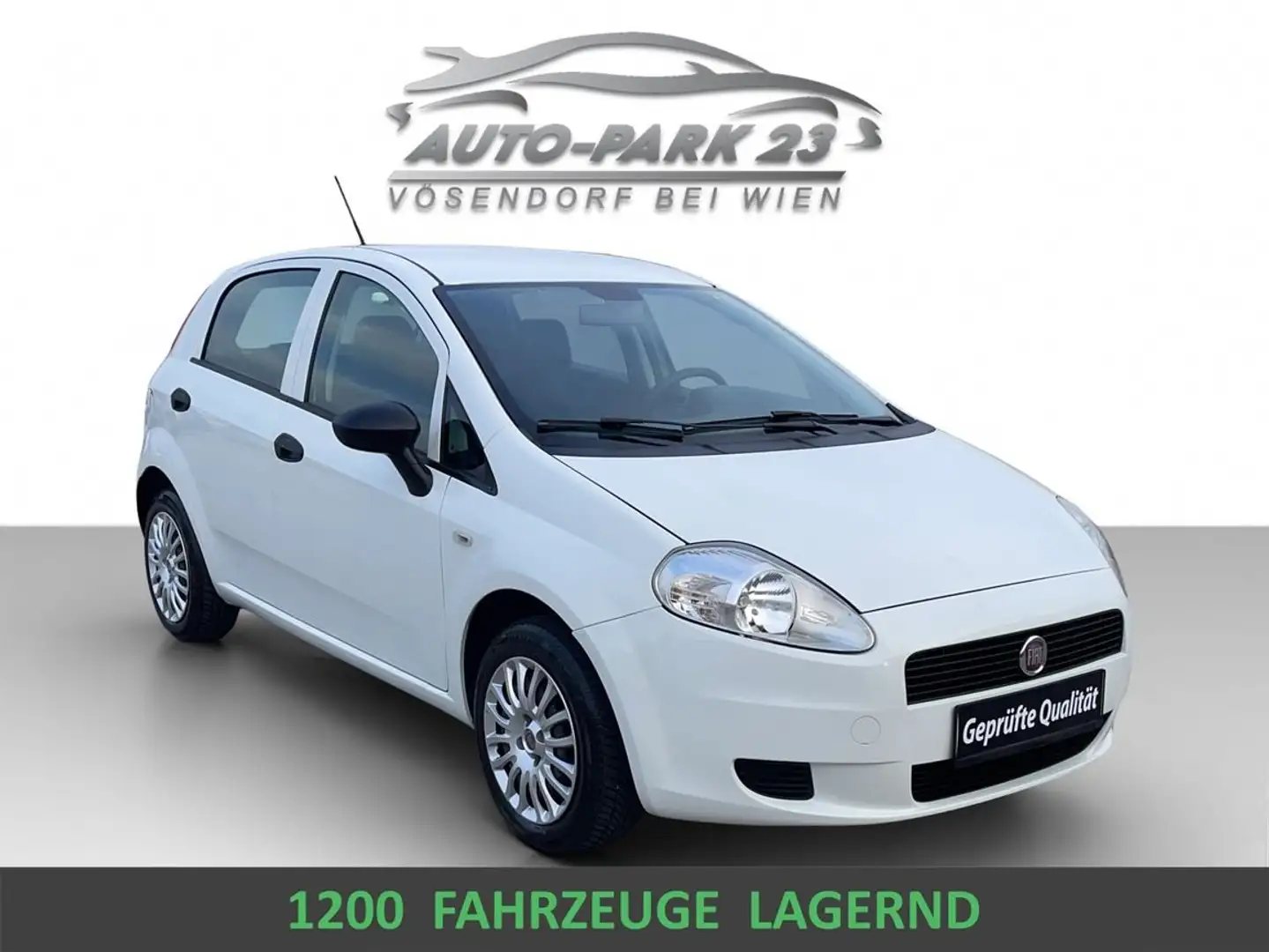 Fiat Grande Punto 1,2**1JAHR-GARANTIE*NEUES-PICKERL 2/27*MOD2011 Weiß - 1