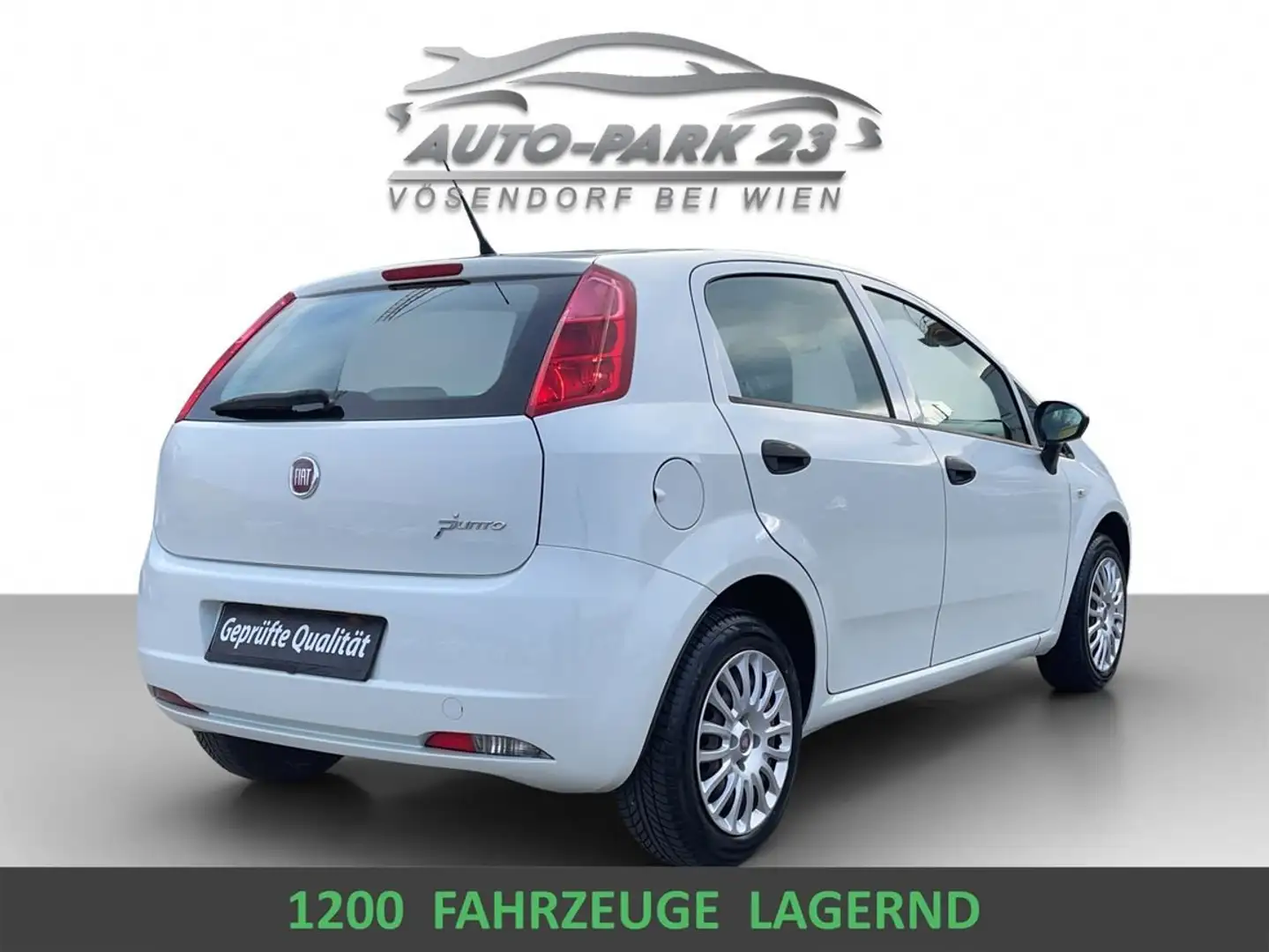 Fiat Grande Punto 1,2**1JAHR-GARANTIE*NEUES-PICKERL 2/27*MOD2011 Weiß - 2
