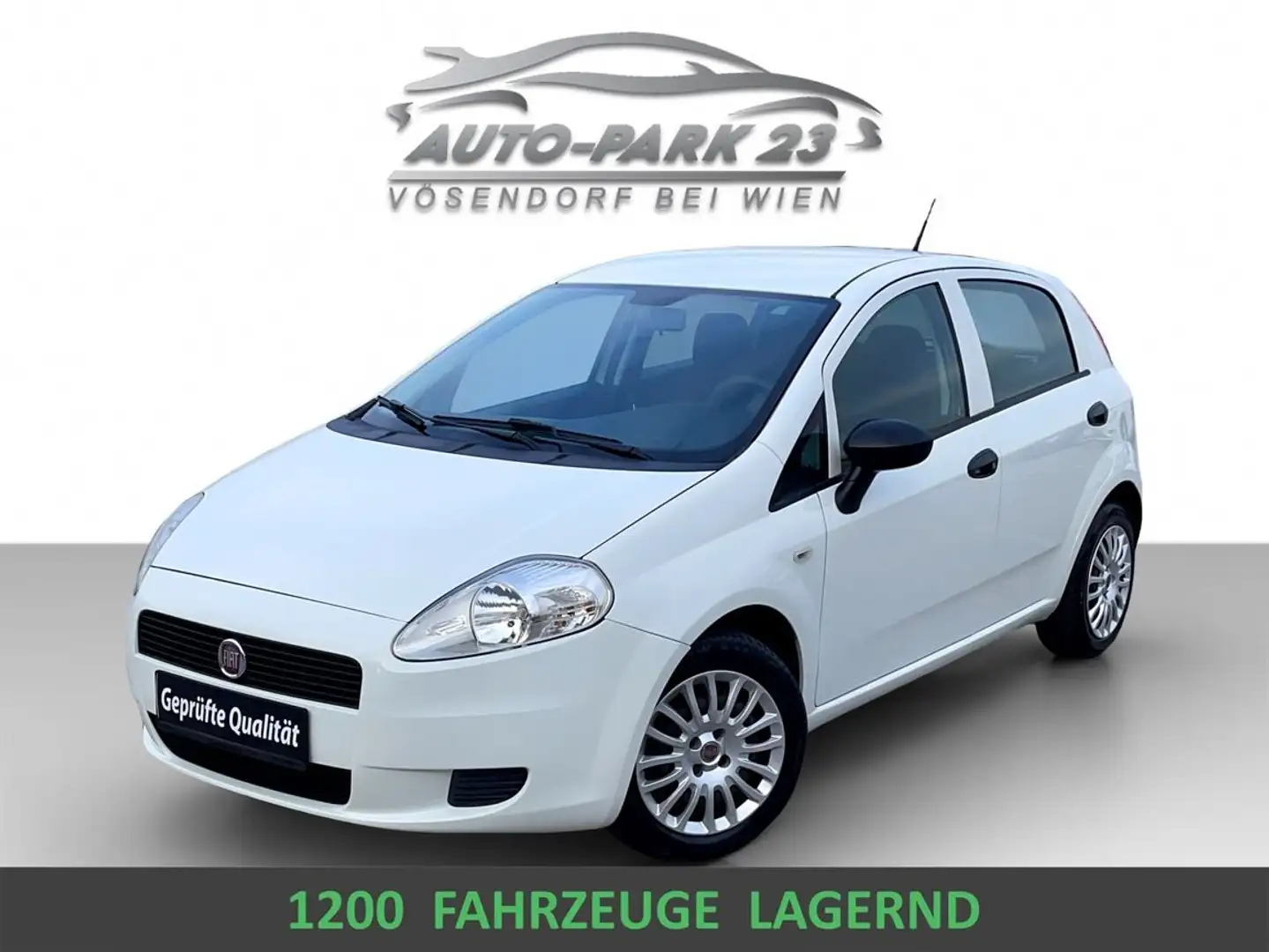 Fiat Grande Punto 1,2**1JAHR-GARANTIE*NEUES-PICKERL 2/27*MOD2011 Weiß - 1