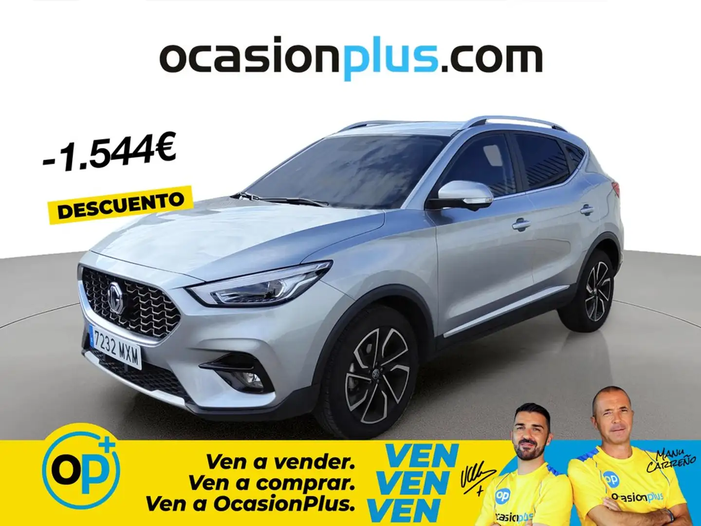 MG ZS 1.5 VTi-Tech Luxury 78kW Gris - 1