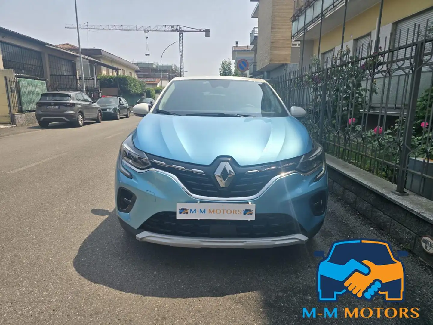 Renault Captur TCe 100 CV GPL FAP Intens UNICO PROPRIETARIO Blu/Azzurro - 2