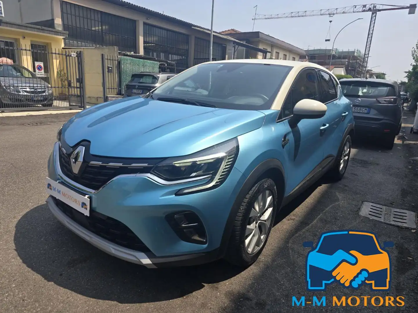 Renault Captur TCe 100 CV GPL FAP Intens UNICO PROPRIETARIO Blu/Azzurro - 1