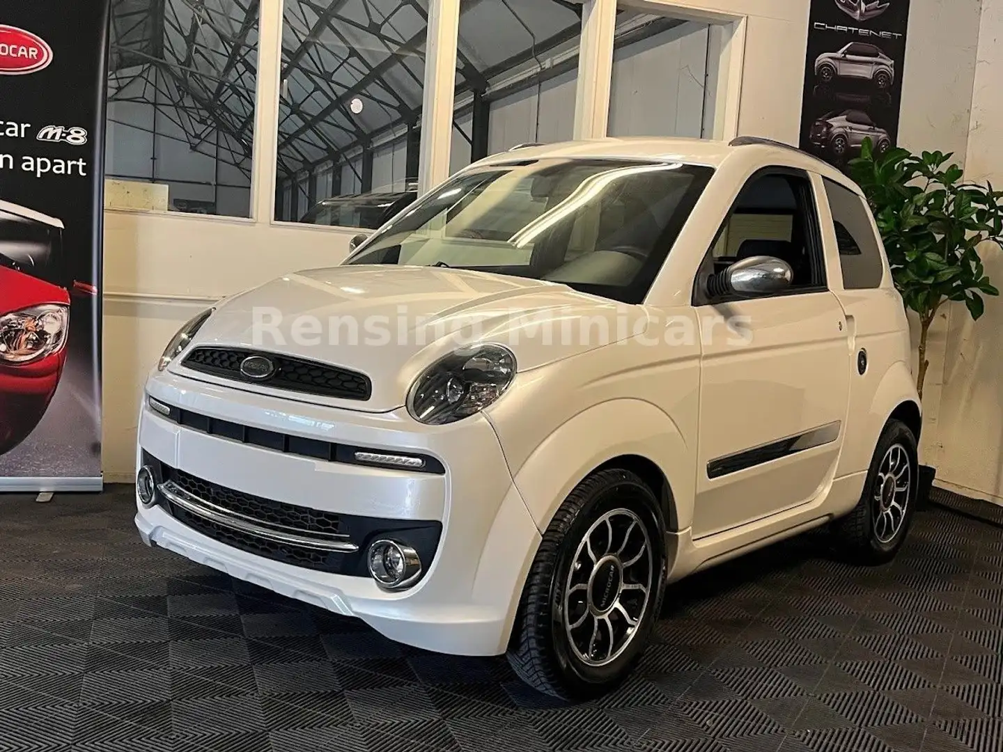 Microcar M.Go HIGHLAND XXL Mopedauto Leichtmobile Minicar Blanc - 2