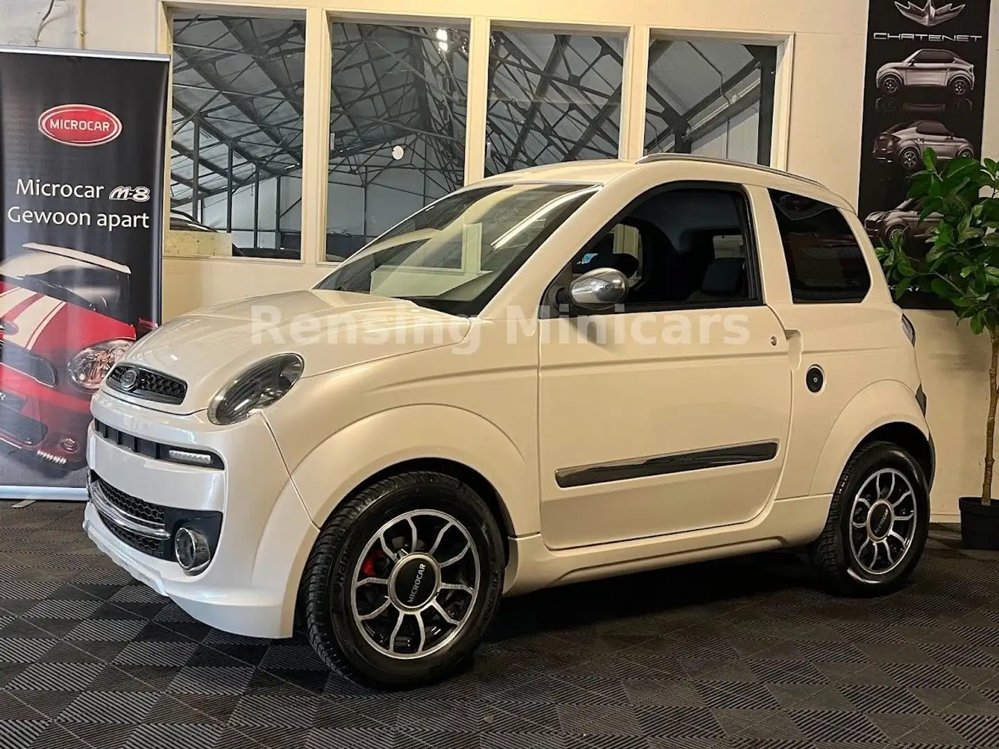 Microcar M.Go HIGHLAND XXL Mopedauto Leichtmobile Minicar Blanc - 1