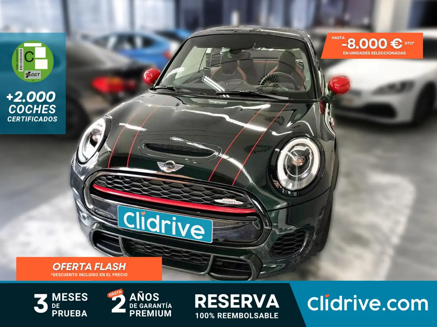 MINI John Cooper Works Cabrio Aut. Negro - 1