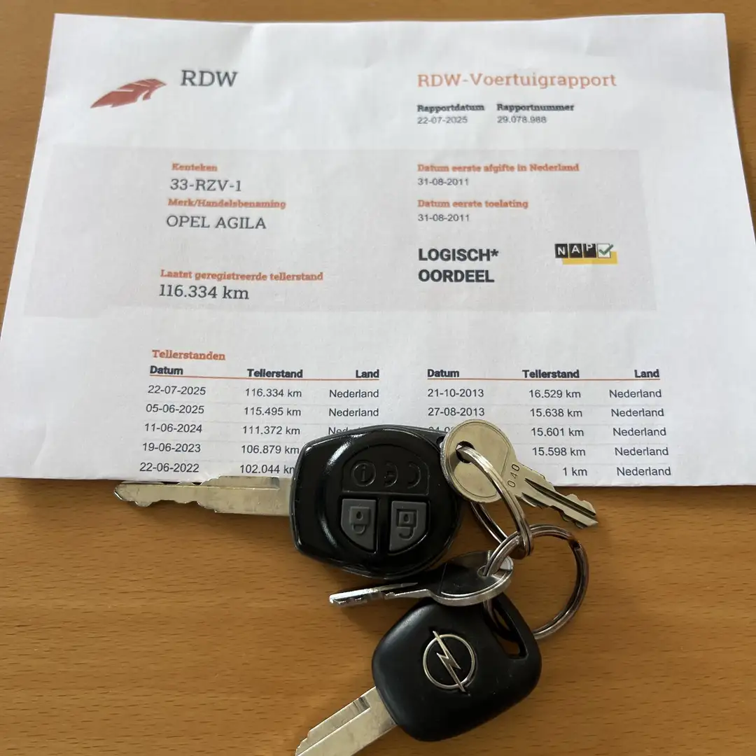 Opel Agila 1.2 Edition airco/trekhaak/stuurbekrachtiging/leuk Šedá - 2