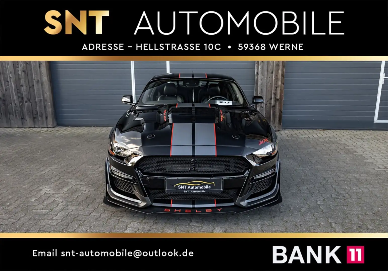 Ford Mustang 2.3L Performance Shelby Look Voll Voll Negro - 2