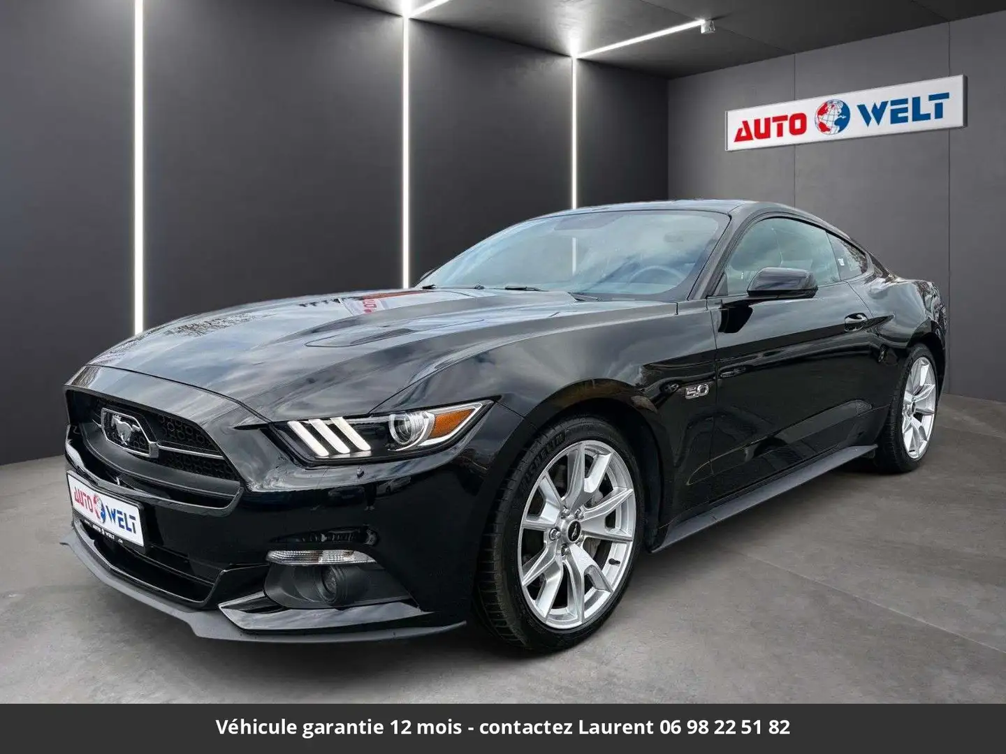 Ford Mustang GT Premium Tout compris hors homologation 4500e Noir - 1