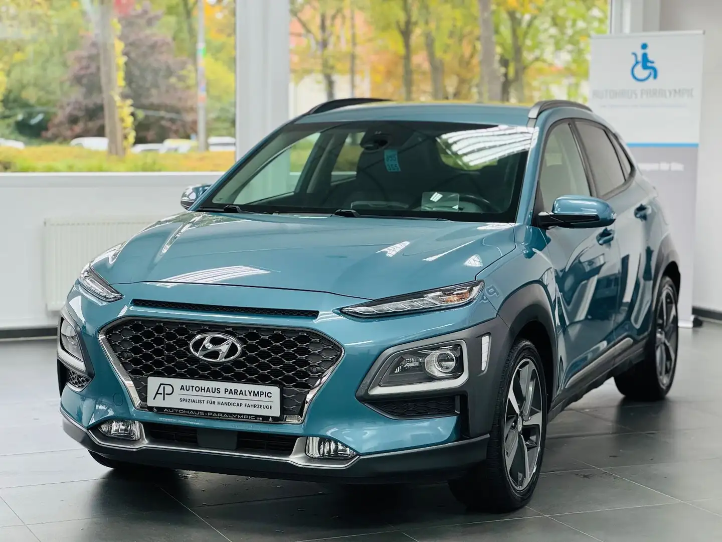 Hyundai KONA Premium 2WD *HEADUP*AHK*LED*KAM*NAVI Blau - 2