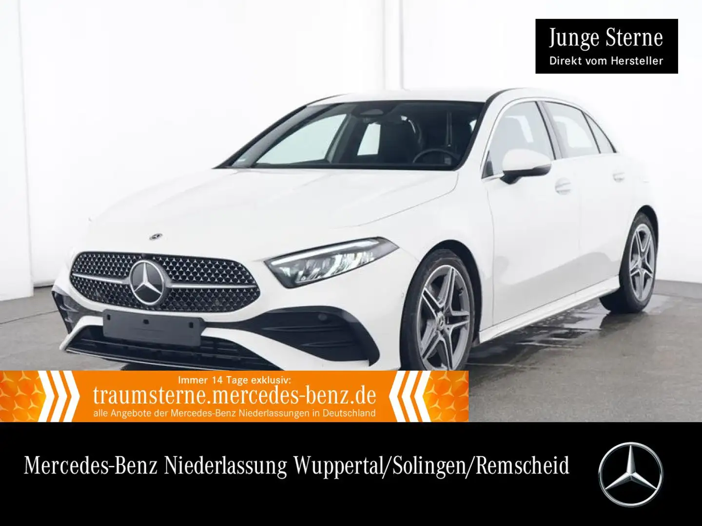 Mercedes-Benz A 220 d AMG+AHK+LED+KAMERA+KEYLESS+8G Weiß - 1