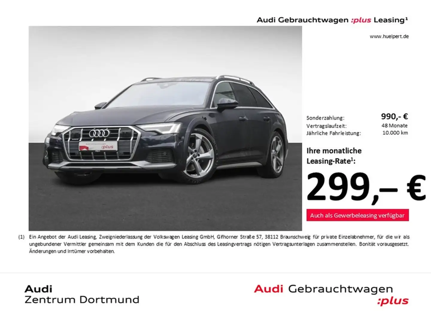 Audi A6 allroad 40 quattro PANO AHK CAM ACC LM20 Modrá - 1
