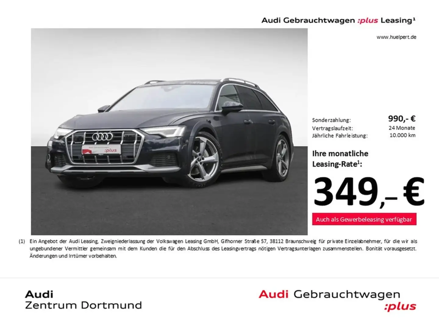 Audi A6 allroad 40 quattro PANO AHK CAM ACC LM20 Blau - 1