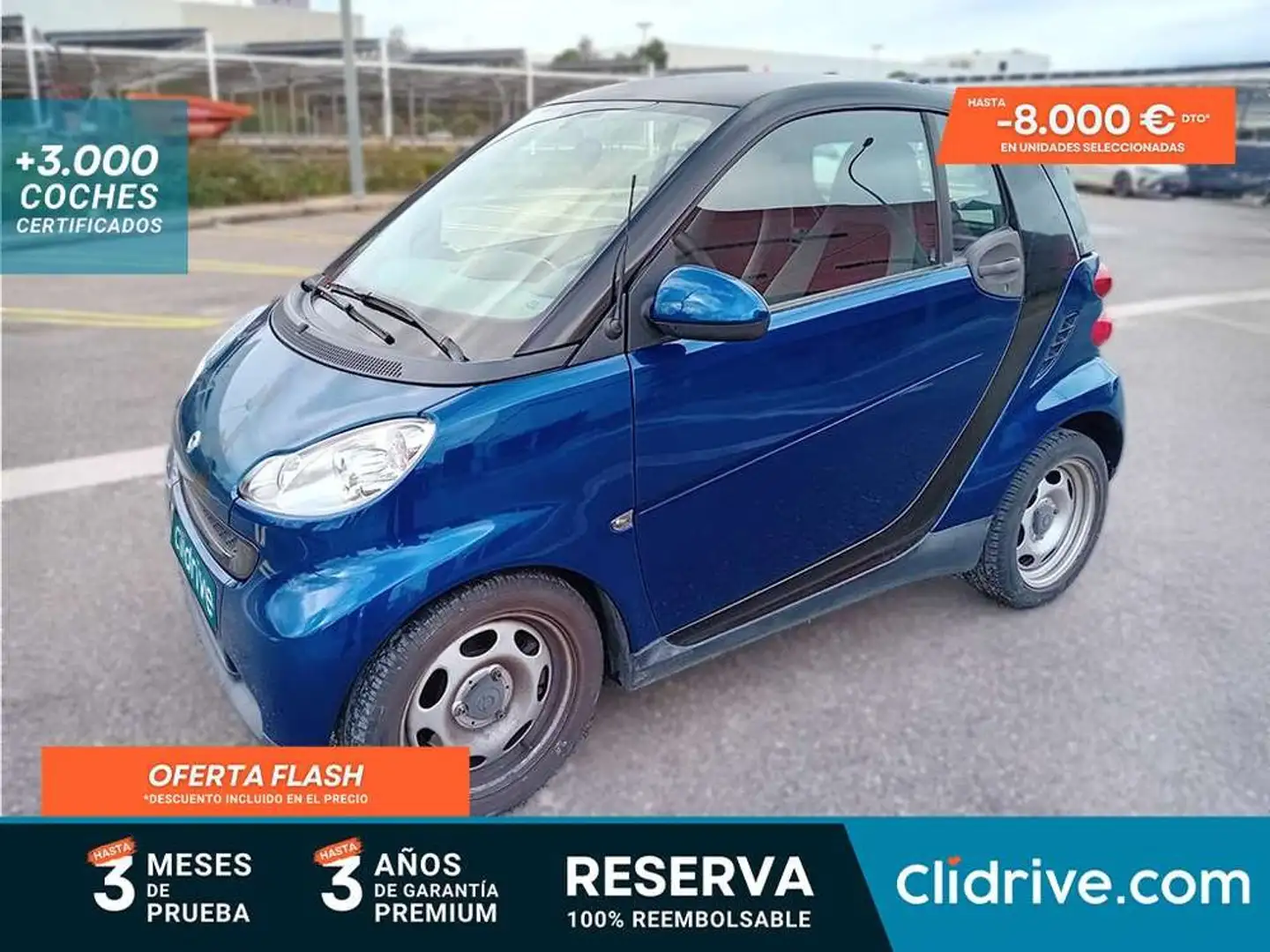 smart forTwo Coupé CDI Passion Aut. Blau - 1