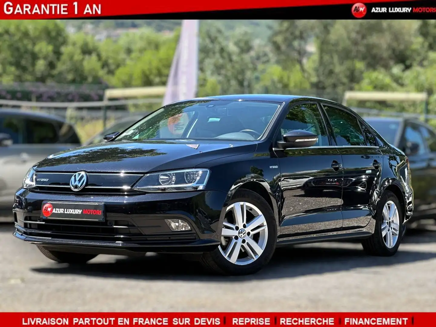 Volkswagen Jetta II 1.4 TSI 170 Hybrid Confortline Zwart - 1