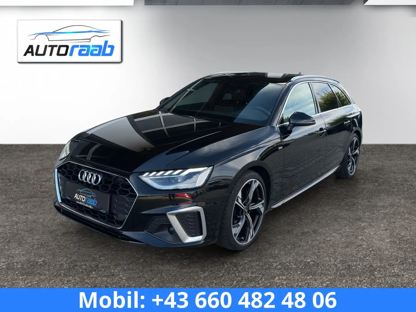 Audi A4 Avant 35 TDI S-tronic S-line *LED*PANO*VIRTUAL*RFK Schwarz - 1