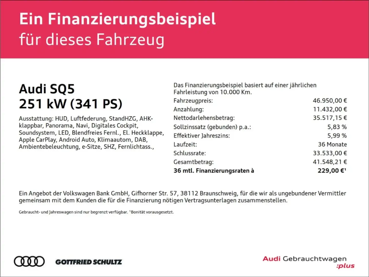Audi SQ5 Navi Matrix LED Pano virtual AHK Standheizung Schwarz - 2