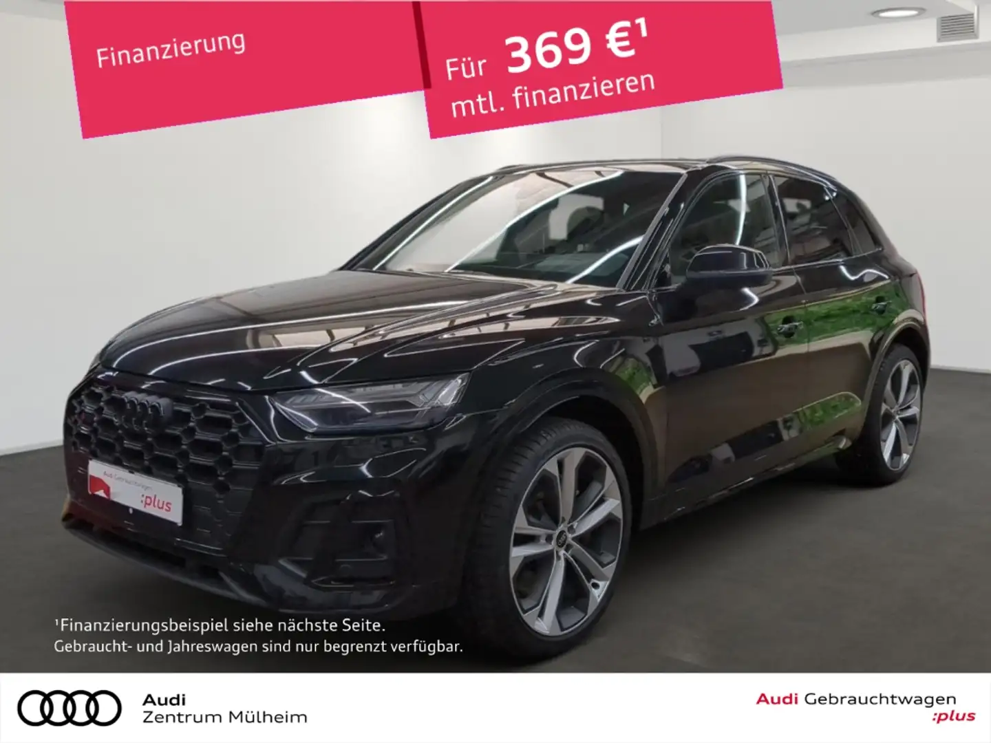 Audi SQ5 Navi Matrix LED Pano virtual AHK Standheizung Schwarz - 1