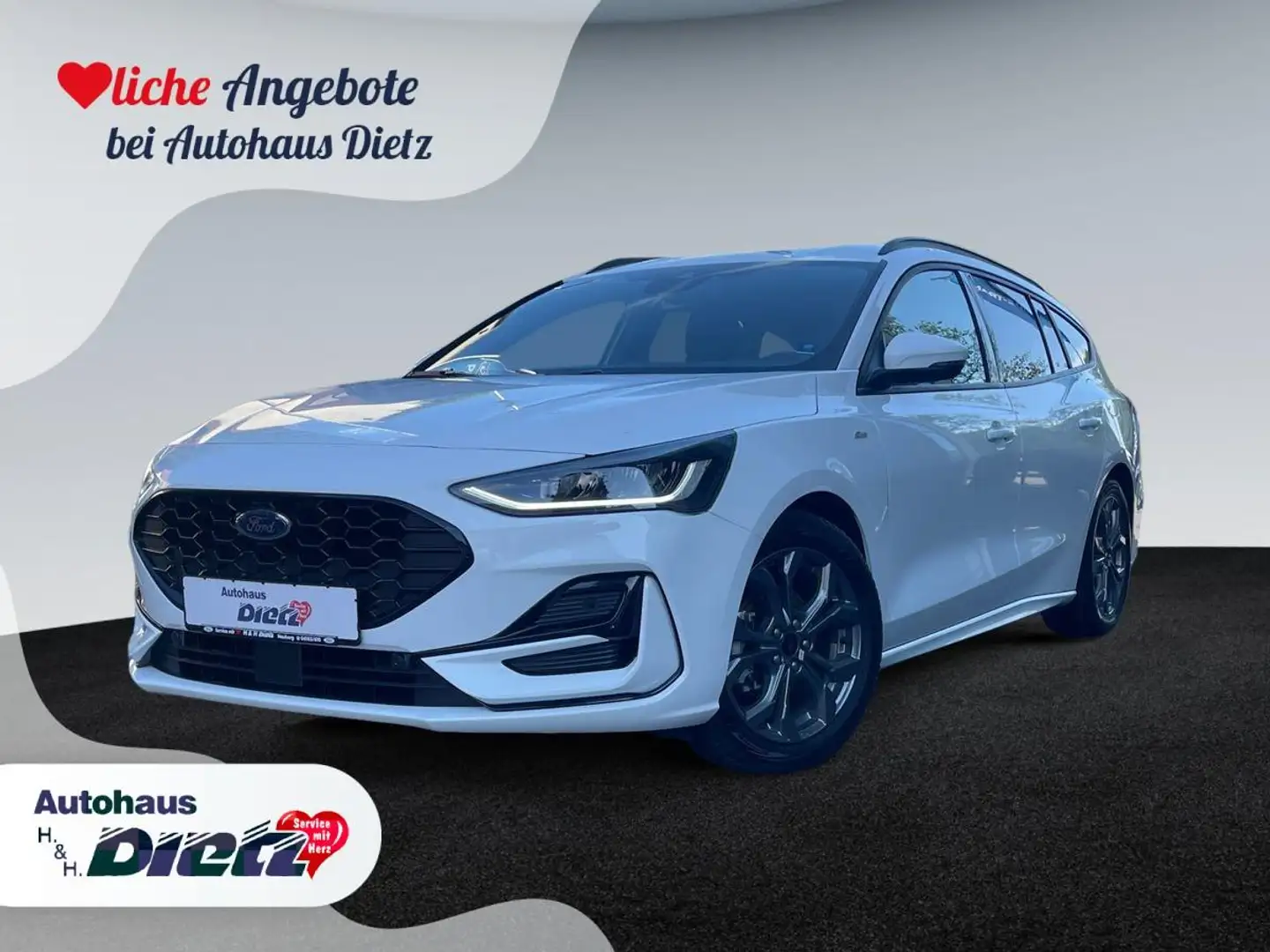 Ford Focus 1.0 EcoBoost Mild-Hybrid ST-Line - ACC*LED Wit - 1