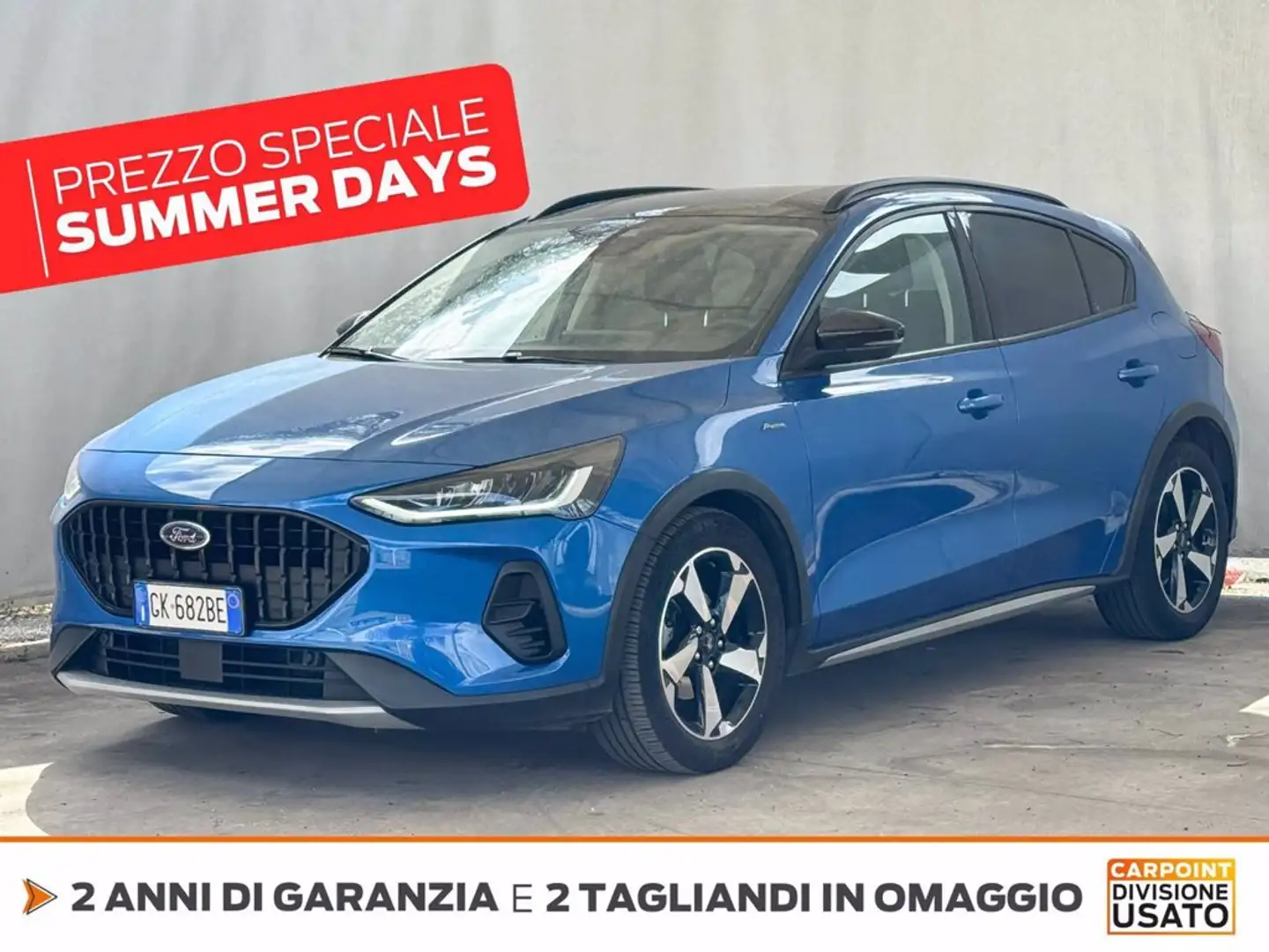 Ford Focus active 1.5 ecoblue x 120cv auto Albastru - 1