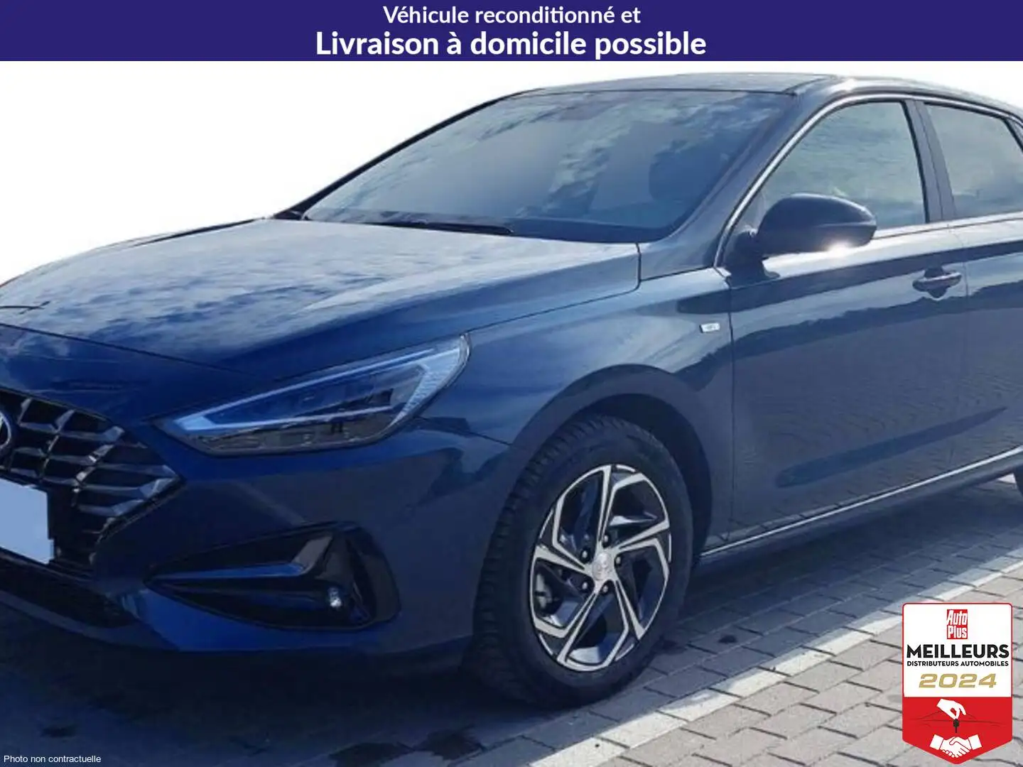 Hyundai i30 1.0 T-GDi 120 Hybrid 48V Creative Blanc - 1