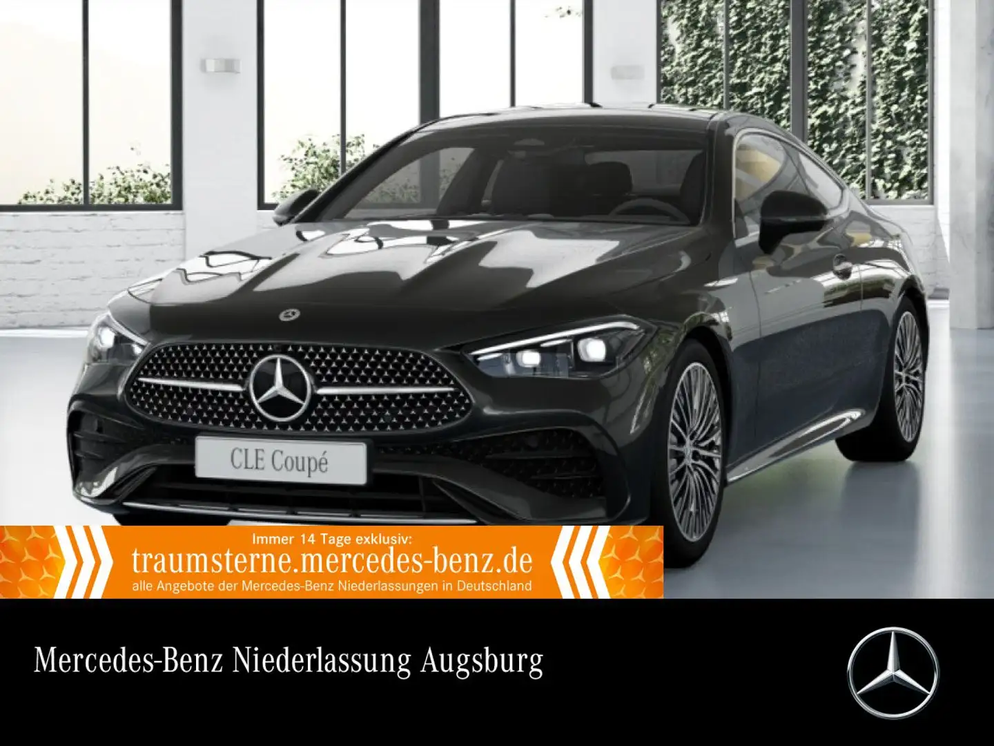 Mercedes-Benz CLE 200 AMG+PANO+360+BURMESTER+TOTW+KEYLESS+9G Grau - 1