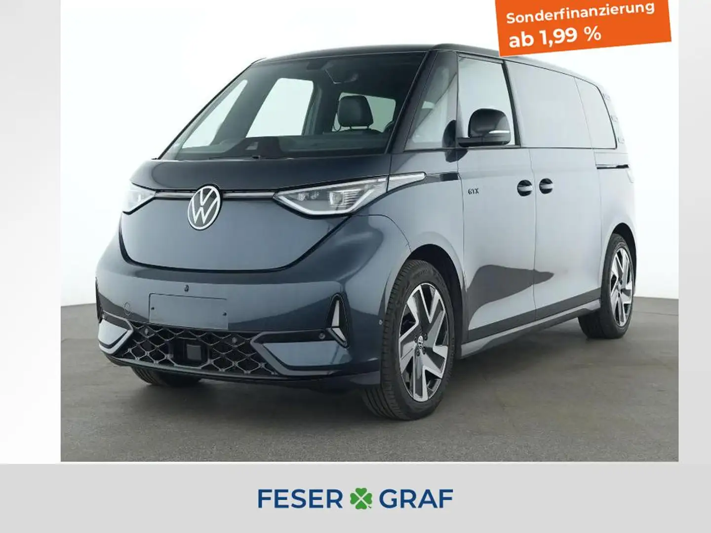 Volkswagen ID. Buzz GTX LR 250 kW 86 kWh Blau - 1