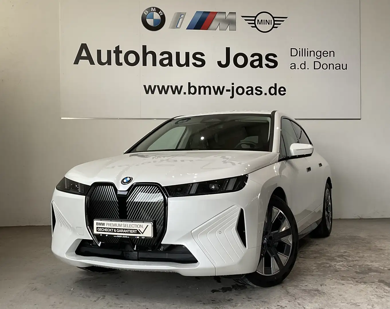 BMW iX xDrive45 HK Surroung, Lenkradhzg, 21" Aerodynamikr Blanc - 1