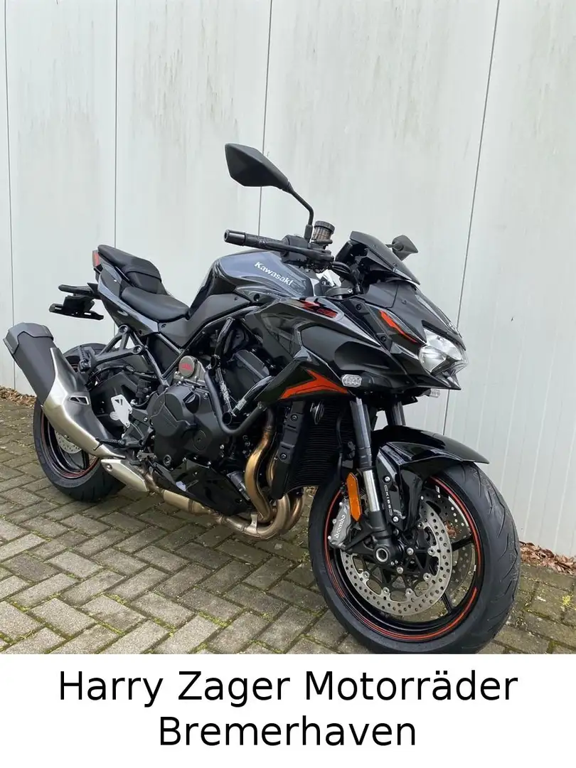 Kawasaki Z H2 lieferbar! 4 Jahre Garantie! Czarny - 1