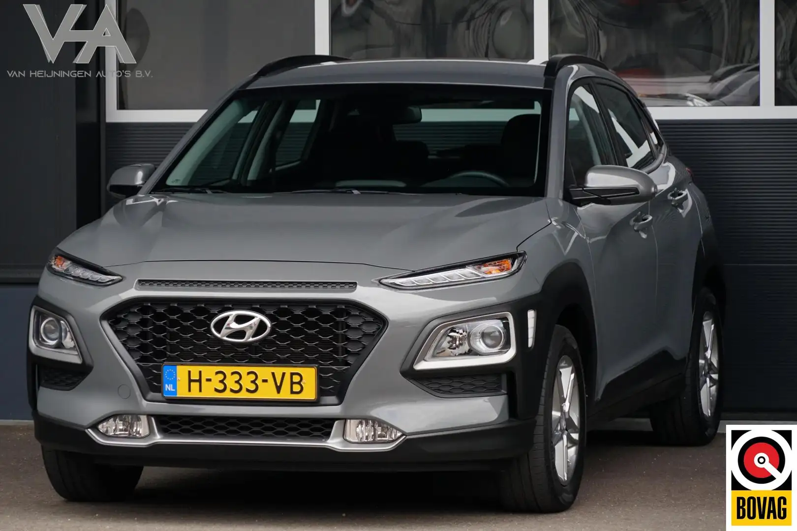 Hyundai KONA 1.0 T-GDI Comfort, NL, CarPlay, cruise, camera Grijs - 1