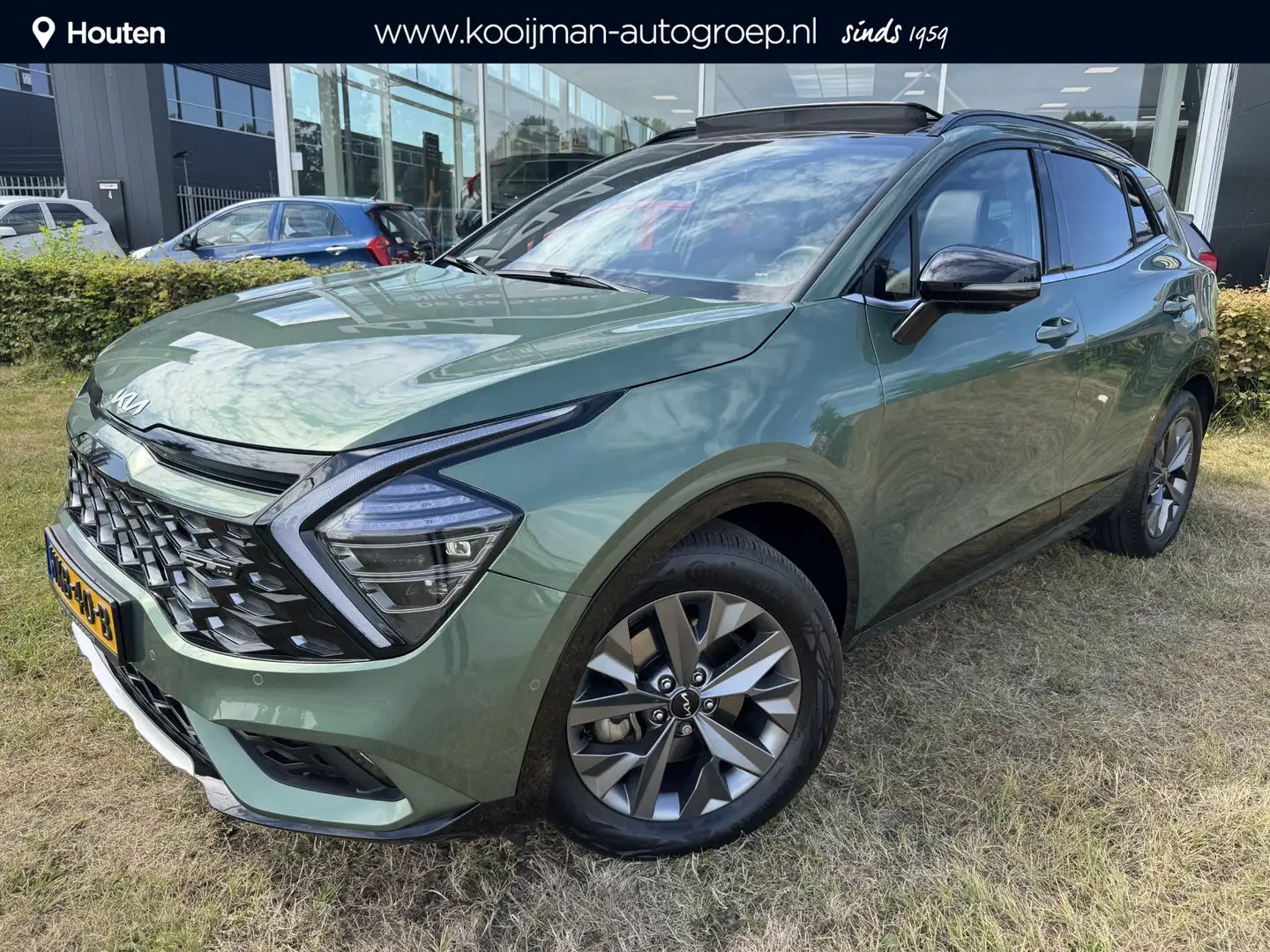 Kia Sportage 1.6 T-GDi Hybrid GT-PlusLine | Afneembare Trekhaak Groen - 1