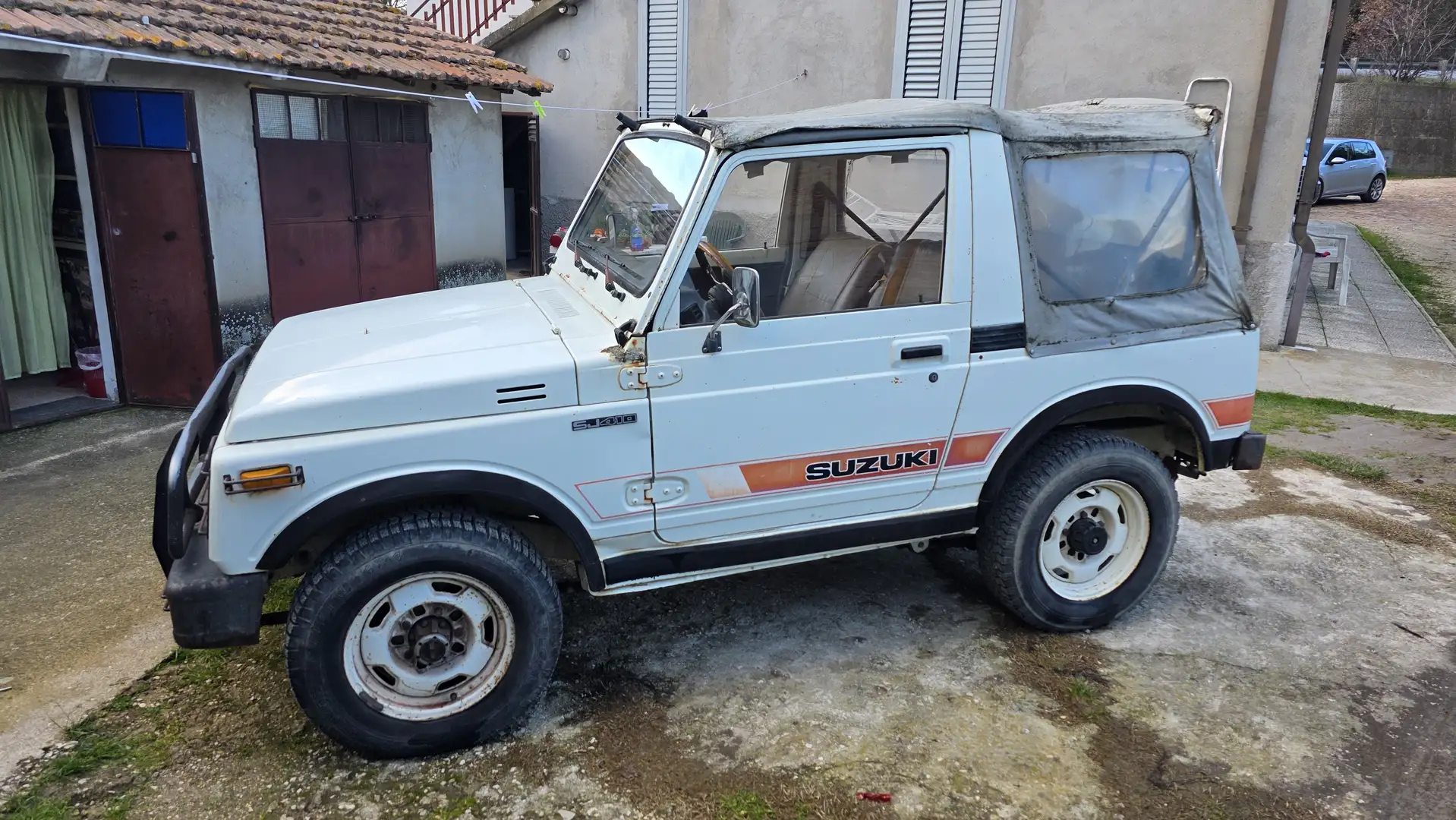 Suzuki Santana SJ 410 Weiß - 1