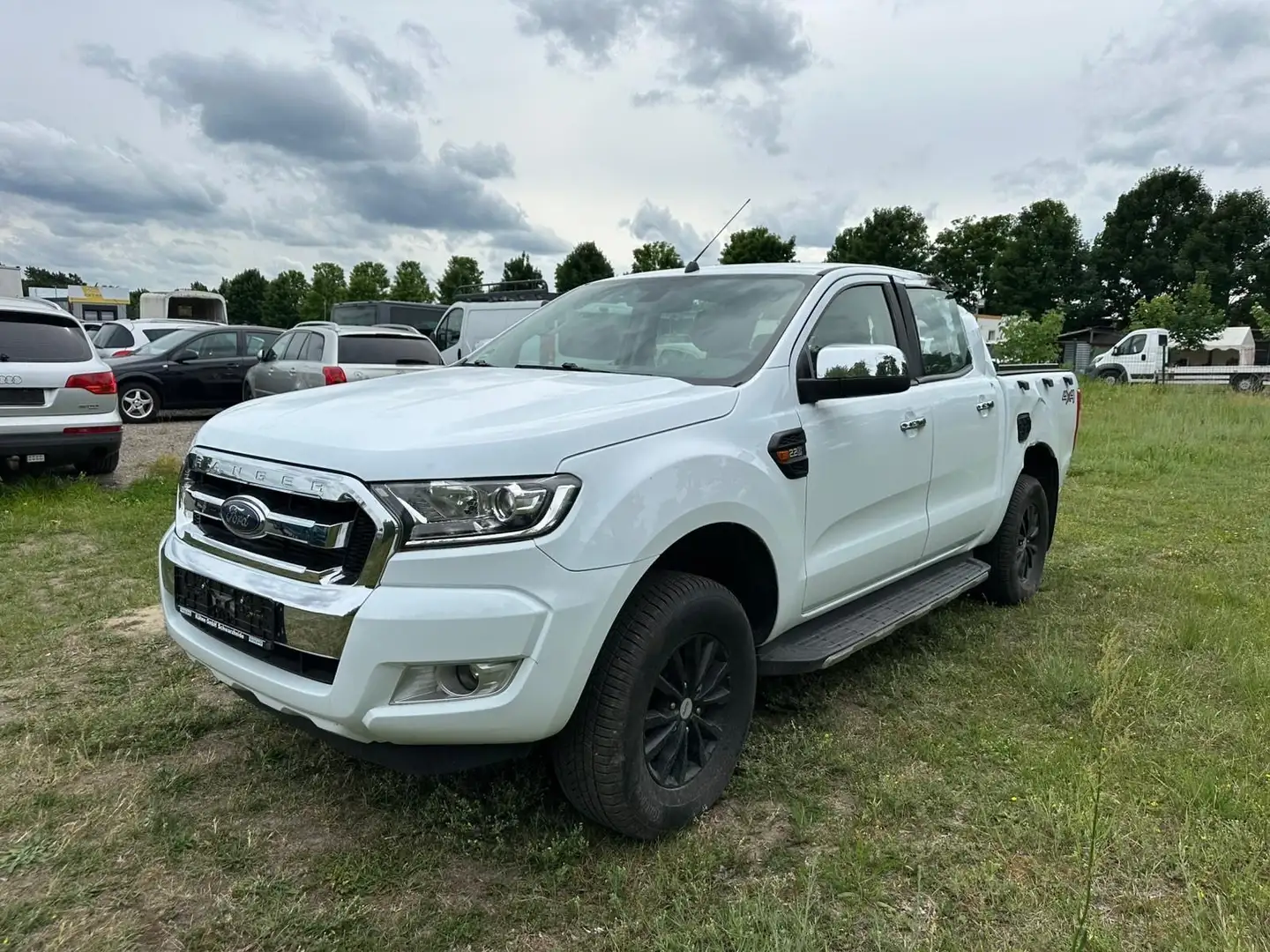 Ford Ranger XLT Doppelkabine 4x4*Klima*AHK Weiß - 2
