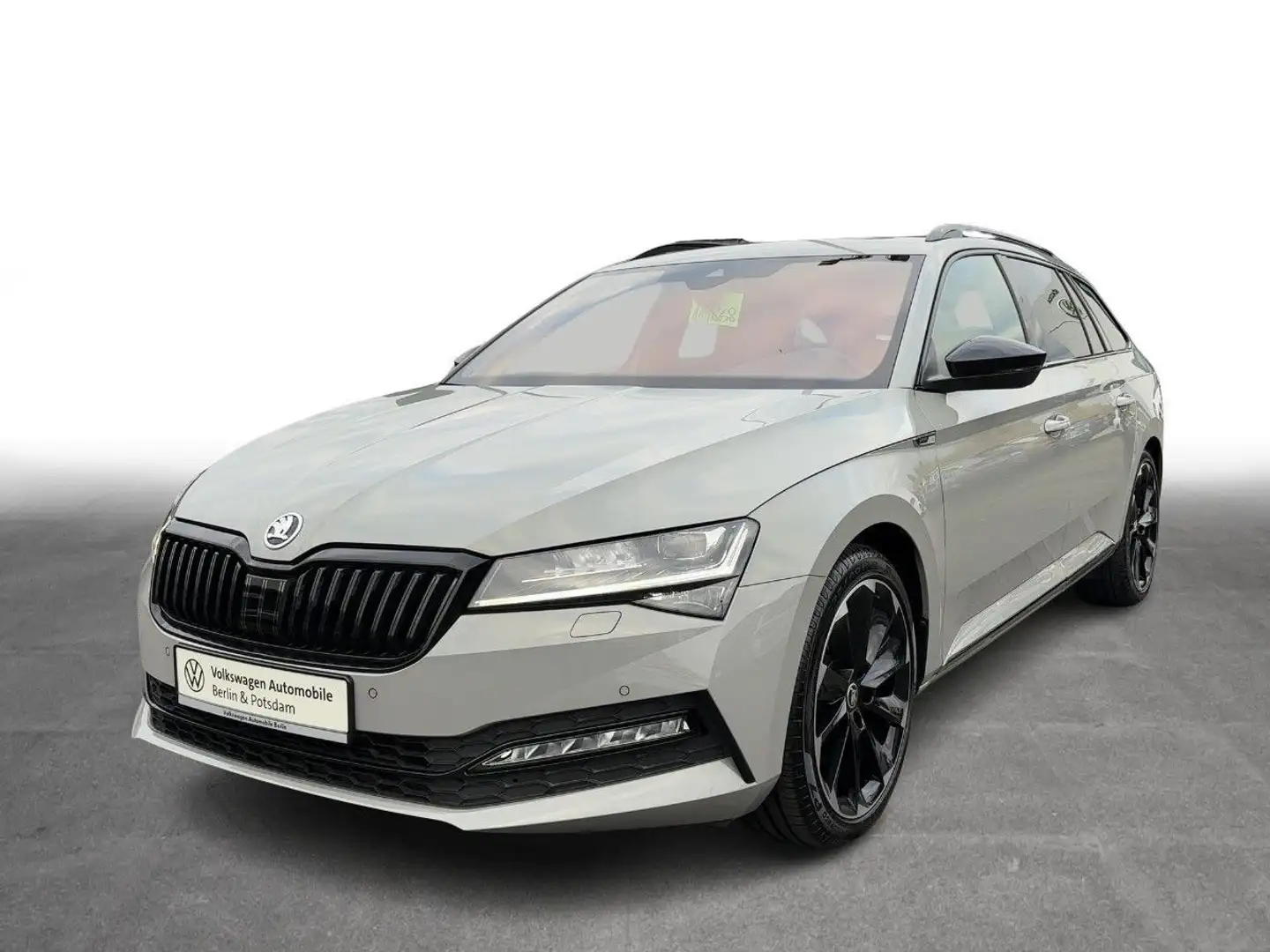 Skoda Superb Combi 2.0TDI DSG Sportline P-DACH AHK LED Grau - 2