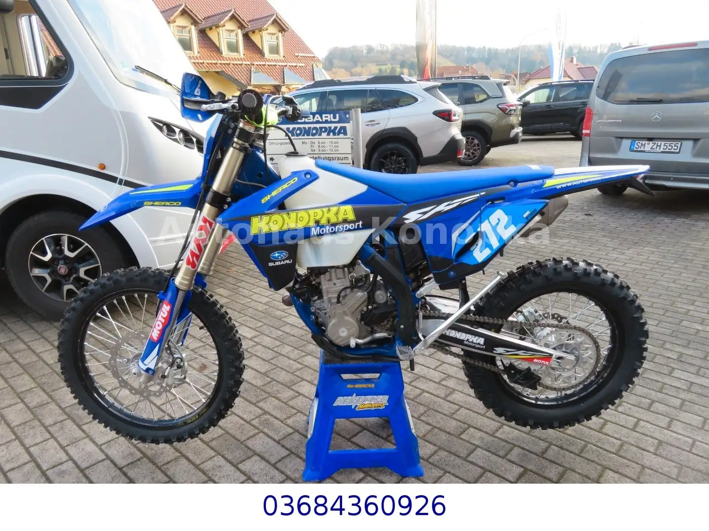 Sherco 300 SEF Factory 2026 mit 7 BH Blue - 2