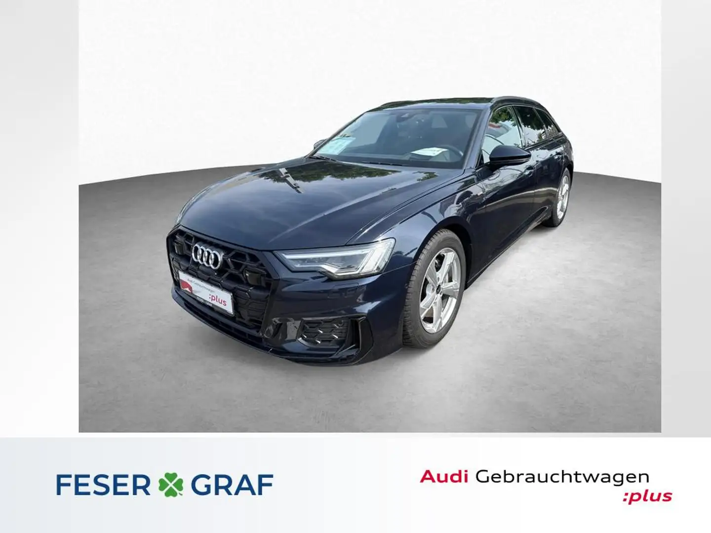 Audi A6 Avant 40 TDI S tr S line-Matrix-HuD-ACC-360 Kamera Blau - 1