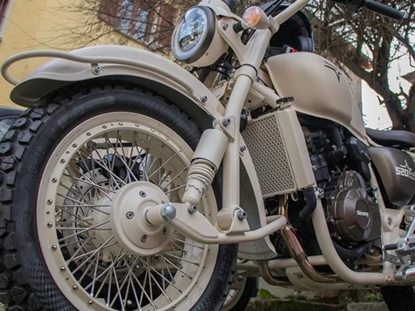 SWM sidecar urban 525 Beige - 2