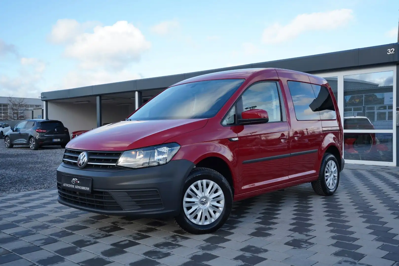 Volkswagen Caddy 1.2 TSI Trendline*1.Hand*Allwetter*PDC* Rot - 1