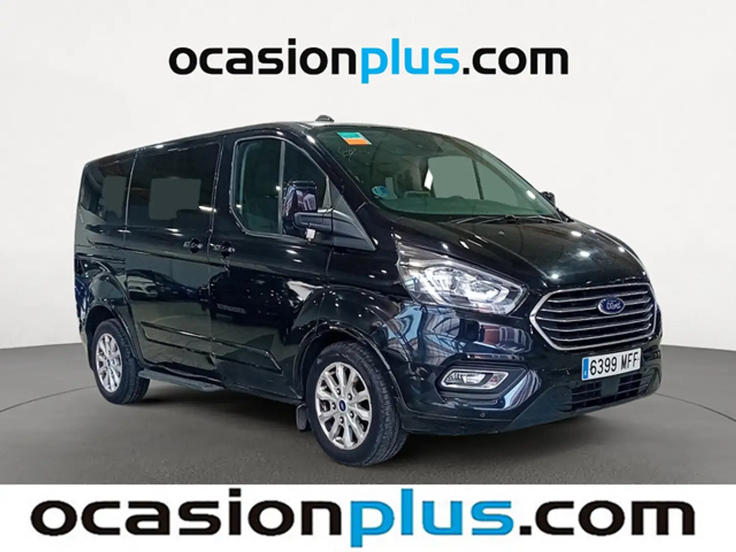 Ford Tourneo Custom 2.0 EcoBlue Hybrid Titanium 150 Zwart - 2