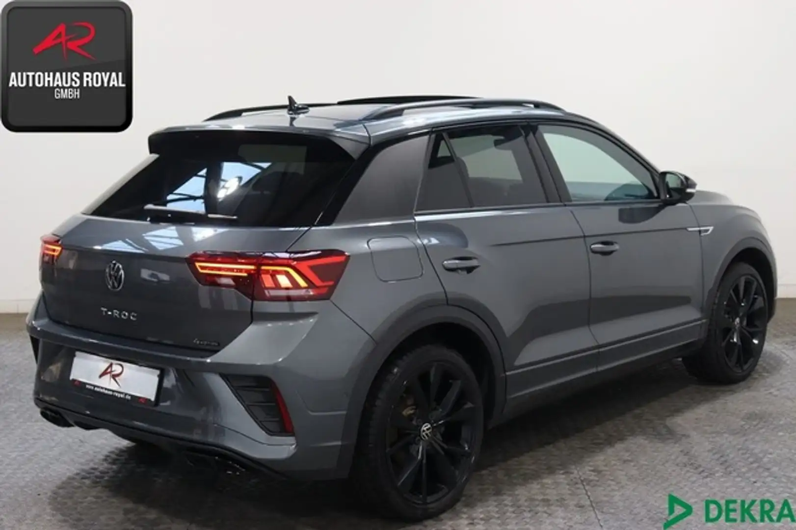 Volkswagen T-Roc 2.0 TDI 4M R LINE BLACK STYLE PARKASSIST Gris - 2