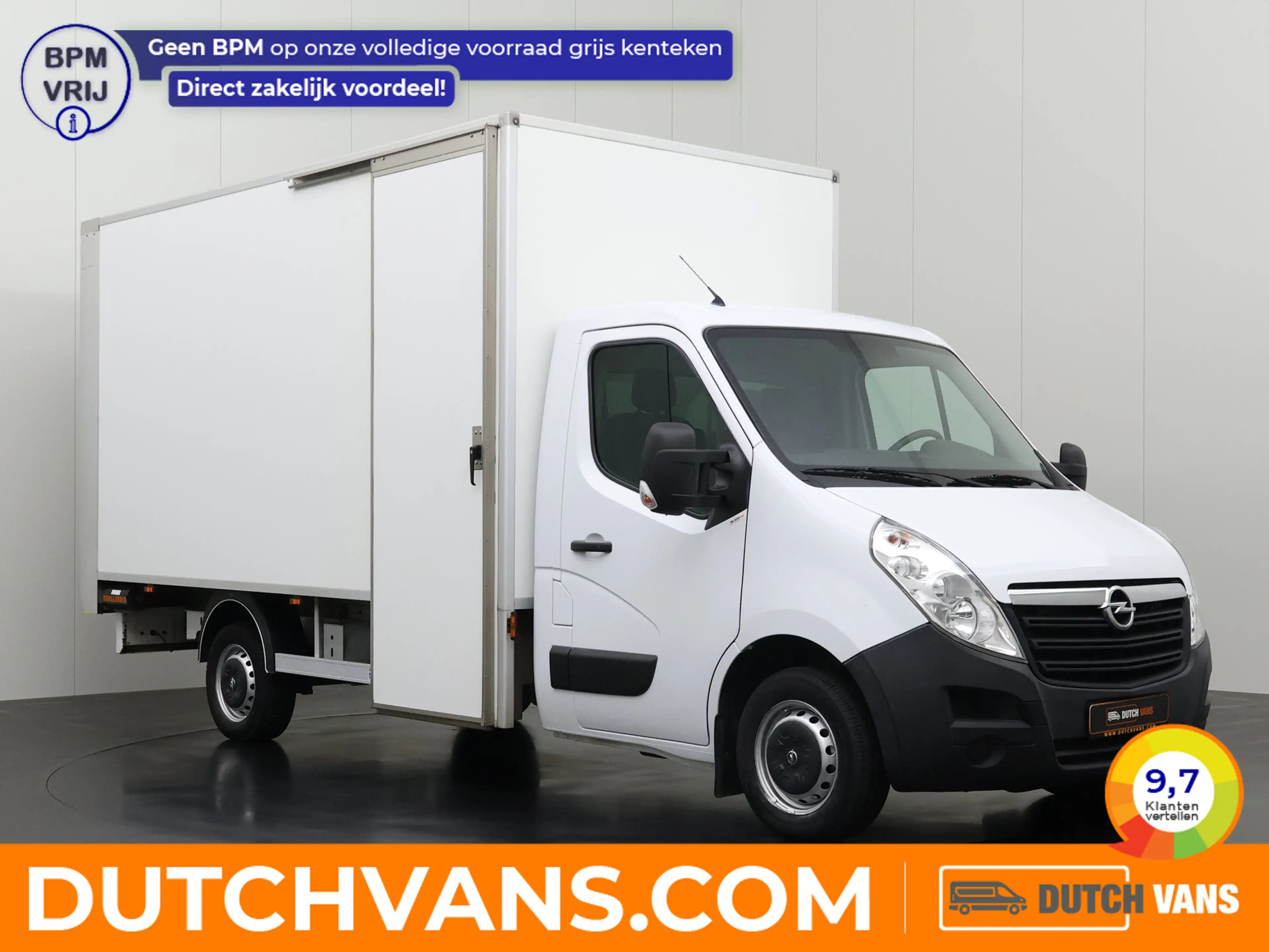 Opel Movano 2.3CDTi 130PK Bakwagen+Laadklep | 1020Kg Laden | N