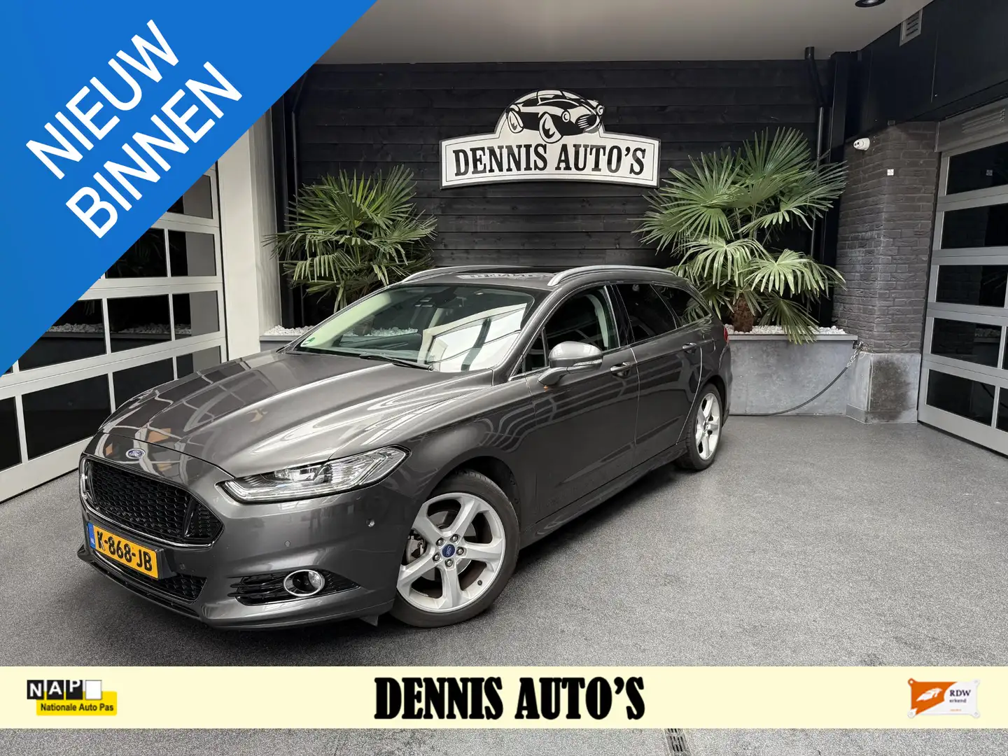 Ford Mondeo Wagon 2.0 Vignale ST uitvoering! Panoramadak! Gris - 1