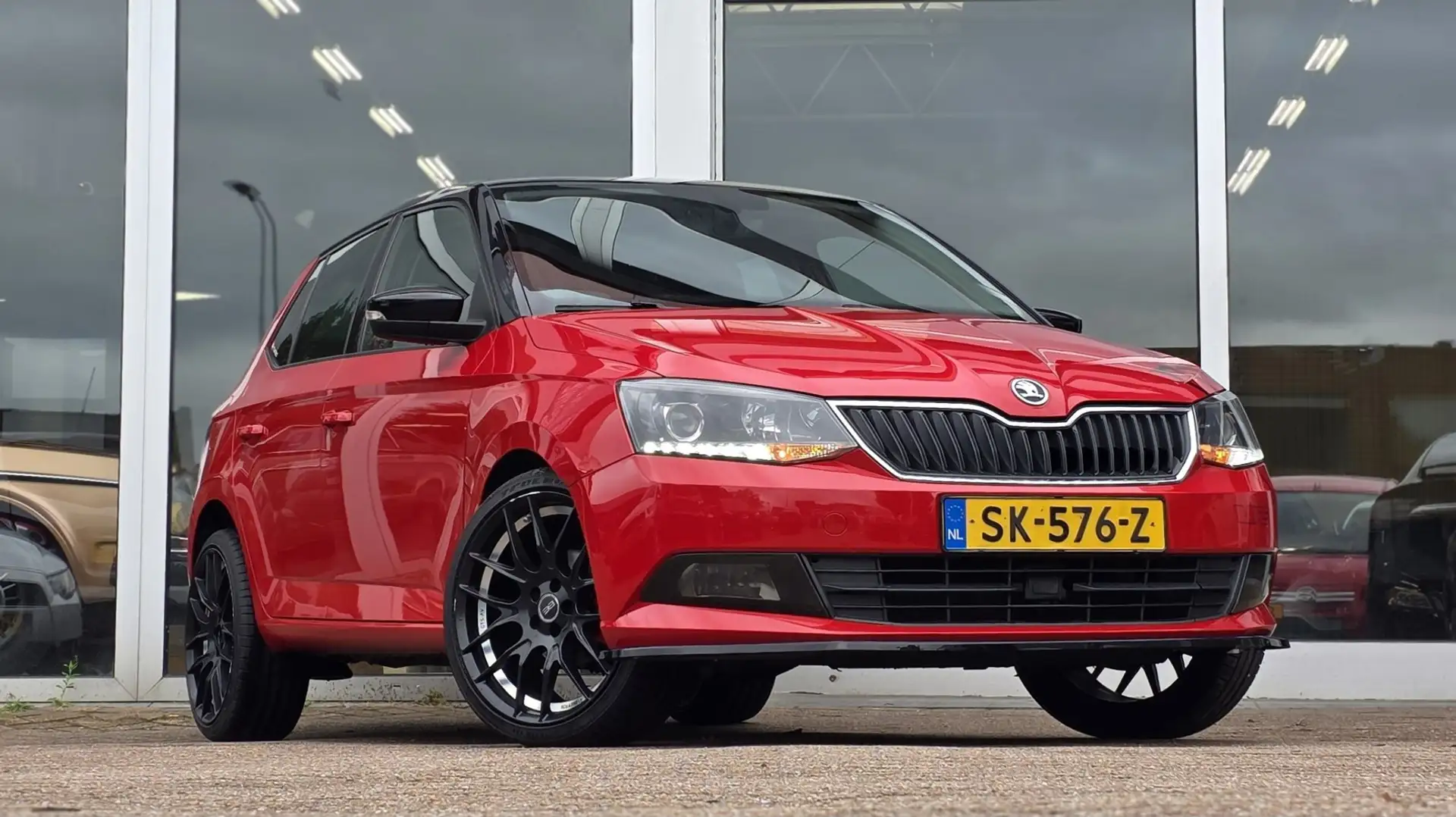 Skoda Fabia 1.0 TSI Clever RS uitgevoerd 1e Eigenaar Xenon Spo Rouge - 2