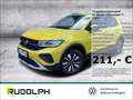 Volkswagen T-Cross Goal 1.0 TSI DSG BT Navi AHK SHZ PDC Fernlichtass. Jaune - thumbnail 1