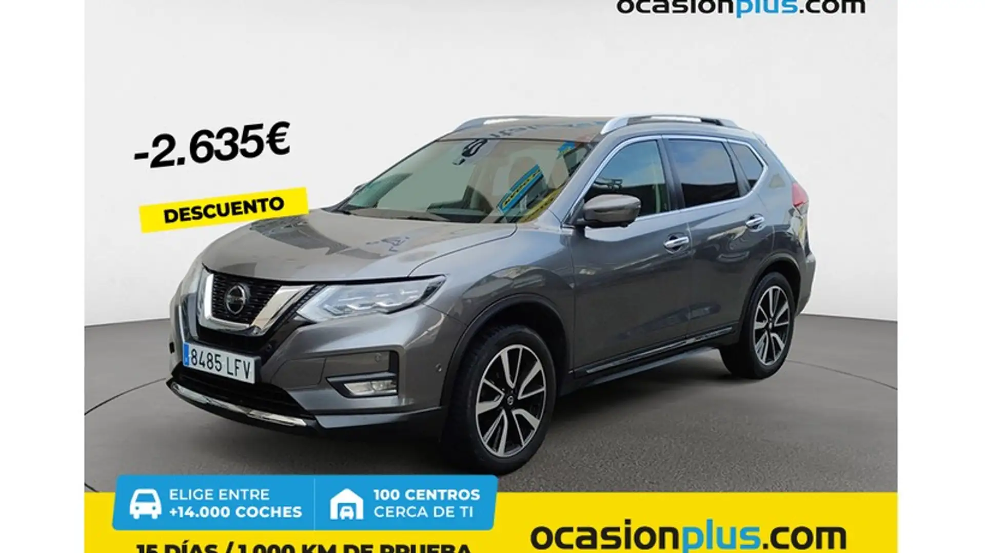 Nissan X-Trail 1.3 DIG-T Tekna 4x2 DCT Gris - 1