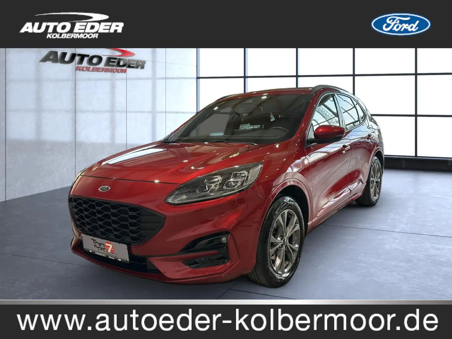 Ford Kuga ST-Line X Sportpaket Bluetooth Navi LED Klima Rot - 1
