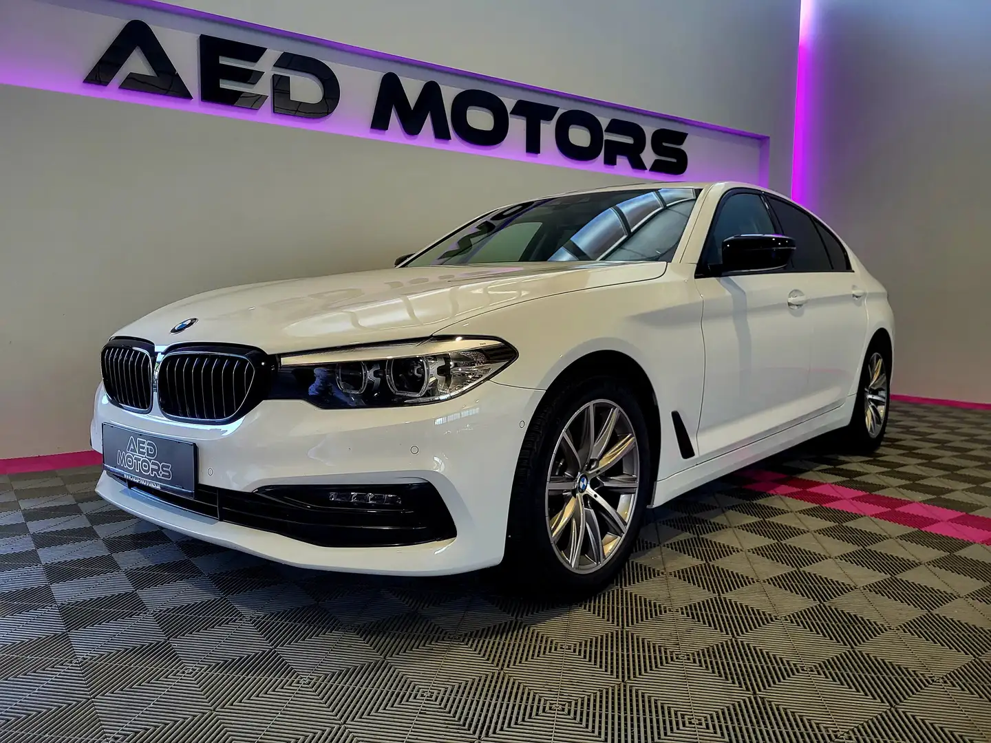 BMW 520 520 d Sport Line Weiß - 1